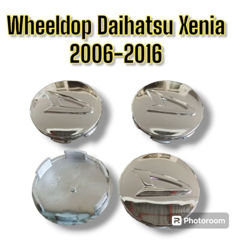 Wheeldop Xenia 2006-2016/ Dop tutup velg Xenia/Wheeldop Terios 2016 / Dop