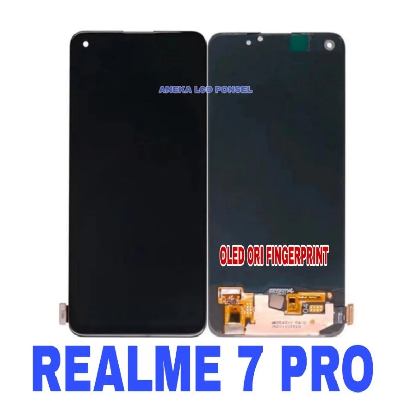 LCD+TOUCHSCREEN REALME 7 PRO OLED ORI FINGERPRINT FULLSET