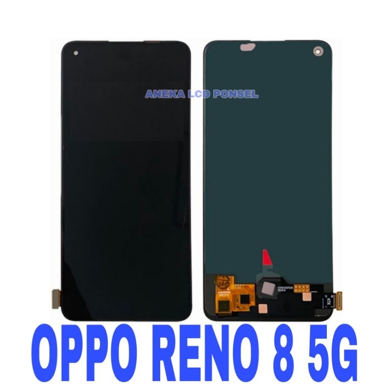 LCD+TOUCHSCREEN OPPO RENO 8 5G OLED ORI FINGERPRINT FULLSET