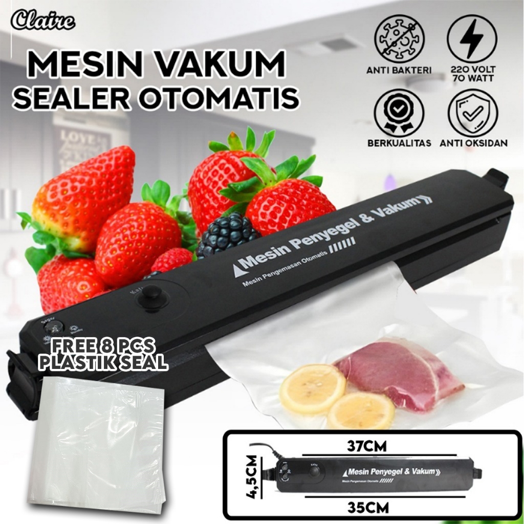 Mesin Vacuum Sealer Fresh Makanan / Food Packing Machine /Mesin Vacuum Sealer Makanan FOOD GRADE / M