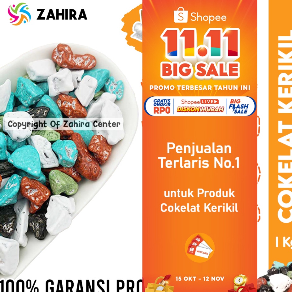 

PRODUK CTDQD Cokelat Kerikil Arab Premium 1Kg Stone Chocolate Rock Coklat SebagaI Mood Booster Oleh Oleh Haji Umroh 7DN