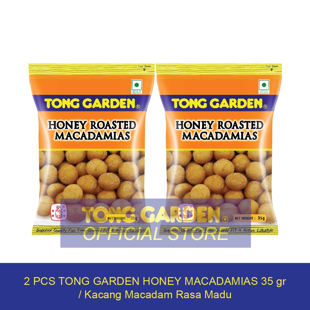

Tong Garden Kacang Macadamia Manis 35 gr Spesial Promo Bundle 2