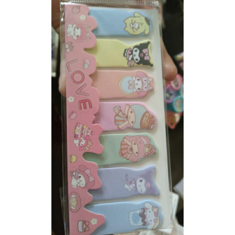 

pembatas buku sanrio