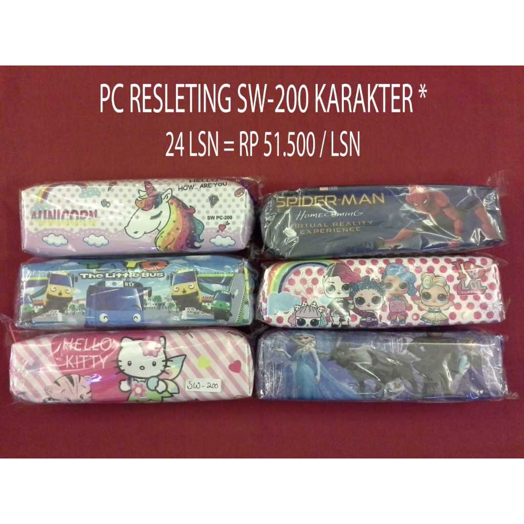 

PENCIL CASE/TEMPAT PENCIL /POUCH MINI MOTIF KOREAN STYLE