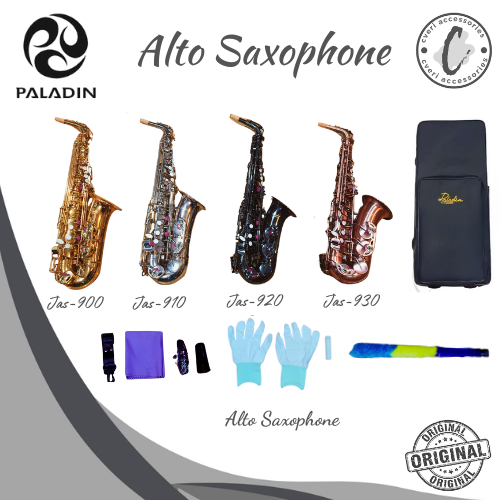 Paladin Alto Saxophone Curve Saxophone Series Jas Original