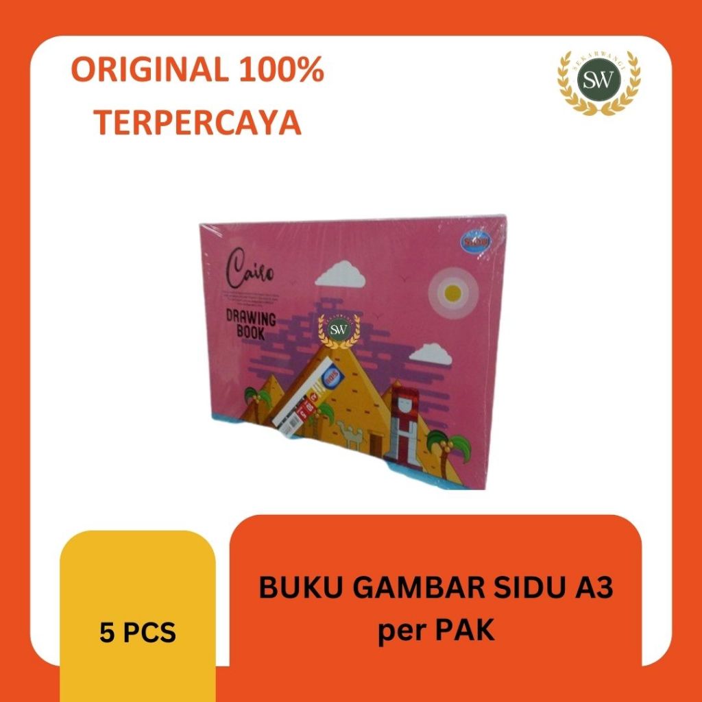 

BUKU GAMBAR SIDU A3 PER PAK ISI 5 PCS