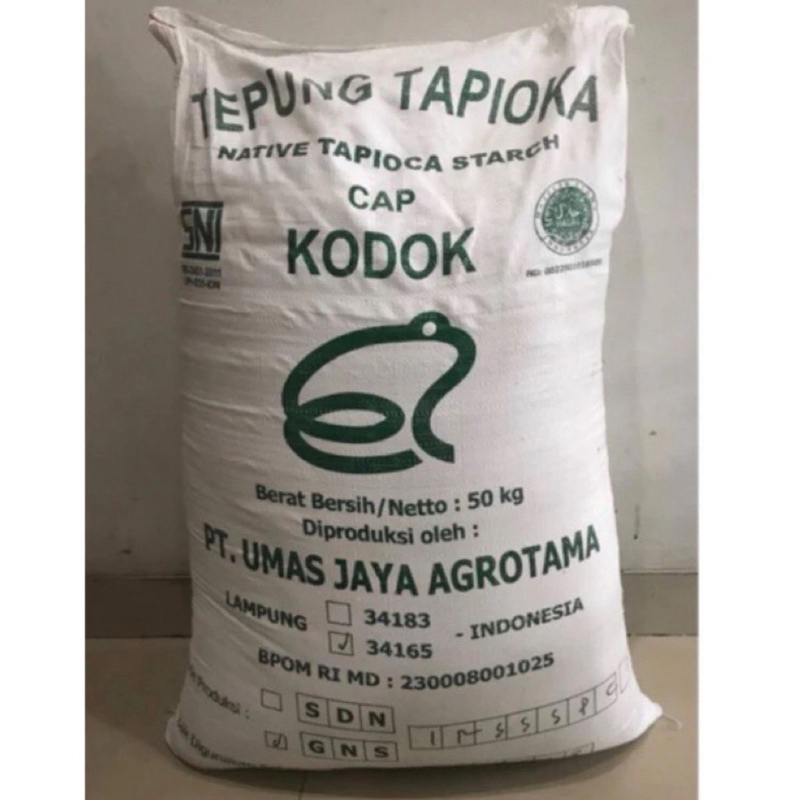 

tepung tapioka / aci cap kodok 50kg