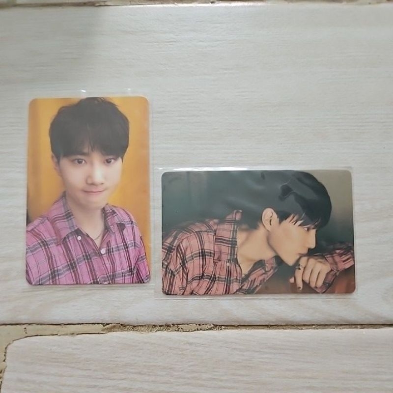 EXO Suho Junmyeon Greysuit Grey Suit Photocard pc official