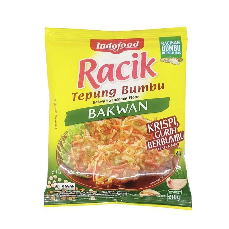 

indofood racik tepung bumbu bakwan 210gr