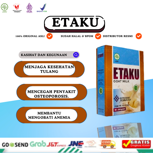 

ETAKU - Obat Asma TBC Paru Paru Atasi Nyeri Sendi Tulang Lutut Saraf Kejepit Peninggi Badan Tinggi