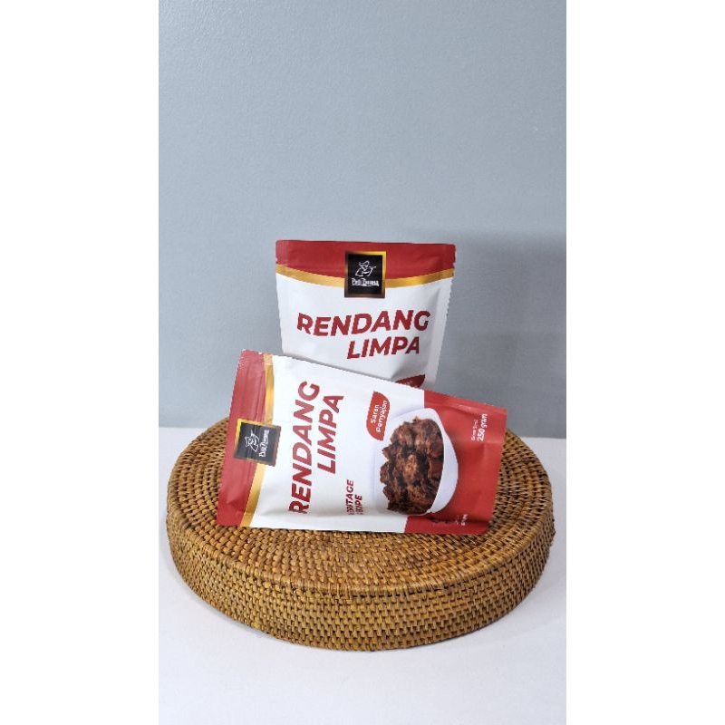 

Rendang Limpa Sapi kemasan 250 gram