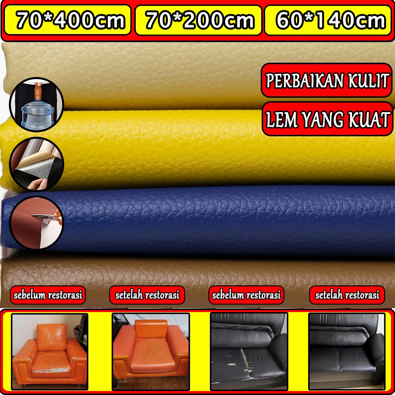 [70x200cm] stiker kulit kursi pelapis sofa sticker kulit stiker kulit sofa perekat 70x200 cover sofa