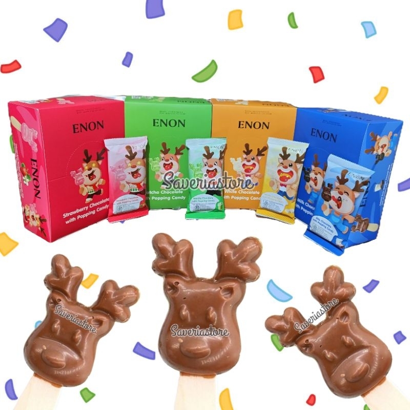 

ENON PERMEN ANIMAL 15GR PERMEN RASA COKLAT MANIS MATCHA/STOBERI/WHITE/MILK