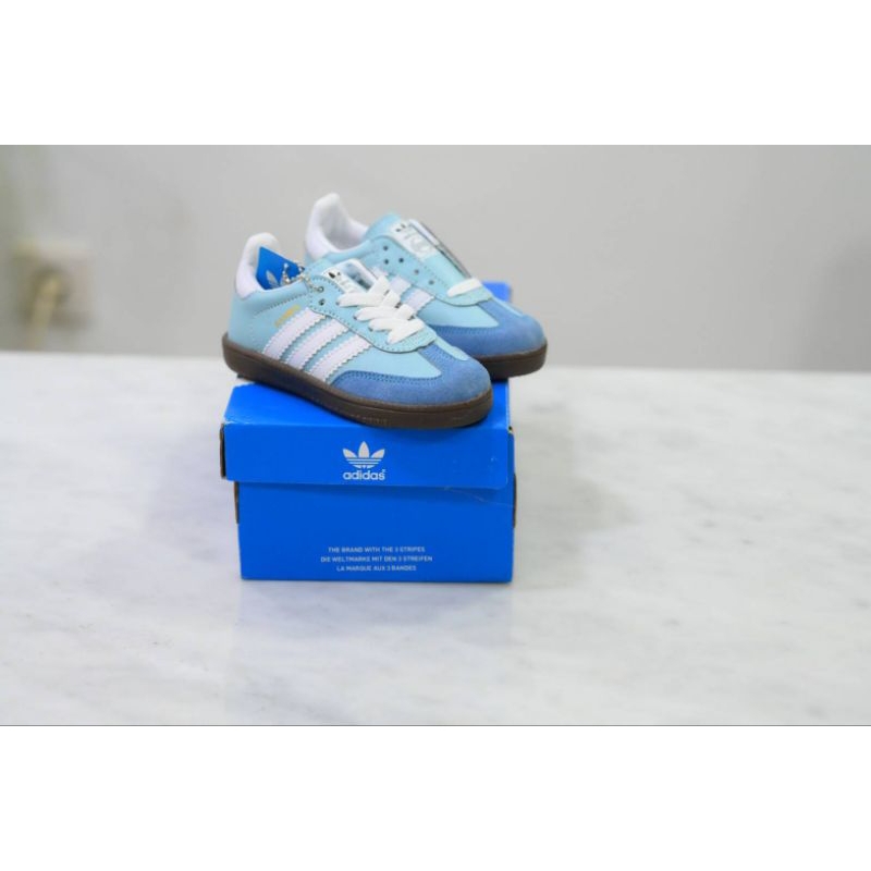 Adidas Samba Kids Blue White