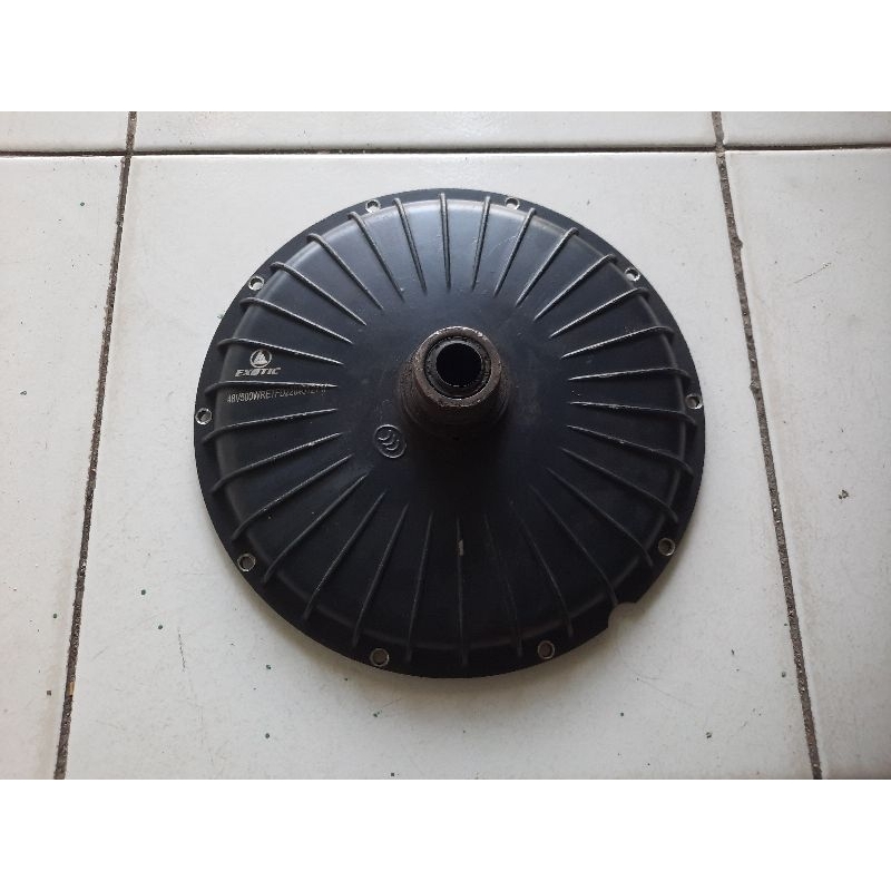 BLDC sepeda listrik Cover tutup bldc dinamo sepeda listrik 14" 10 lubang baut copotan