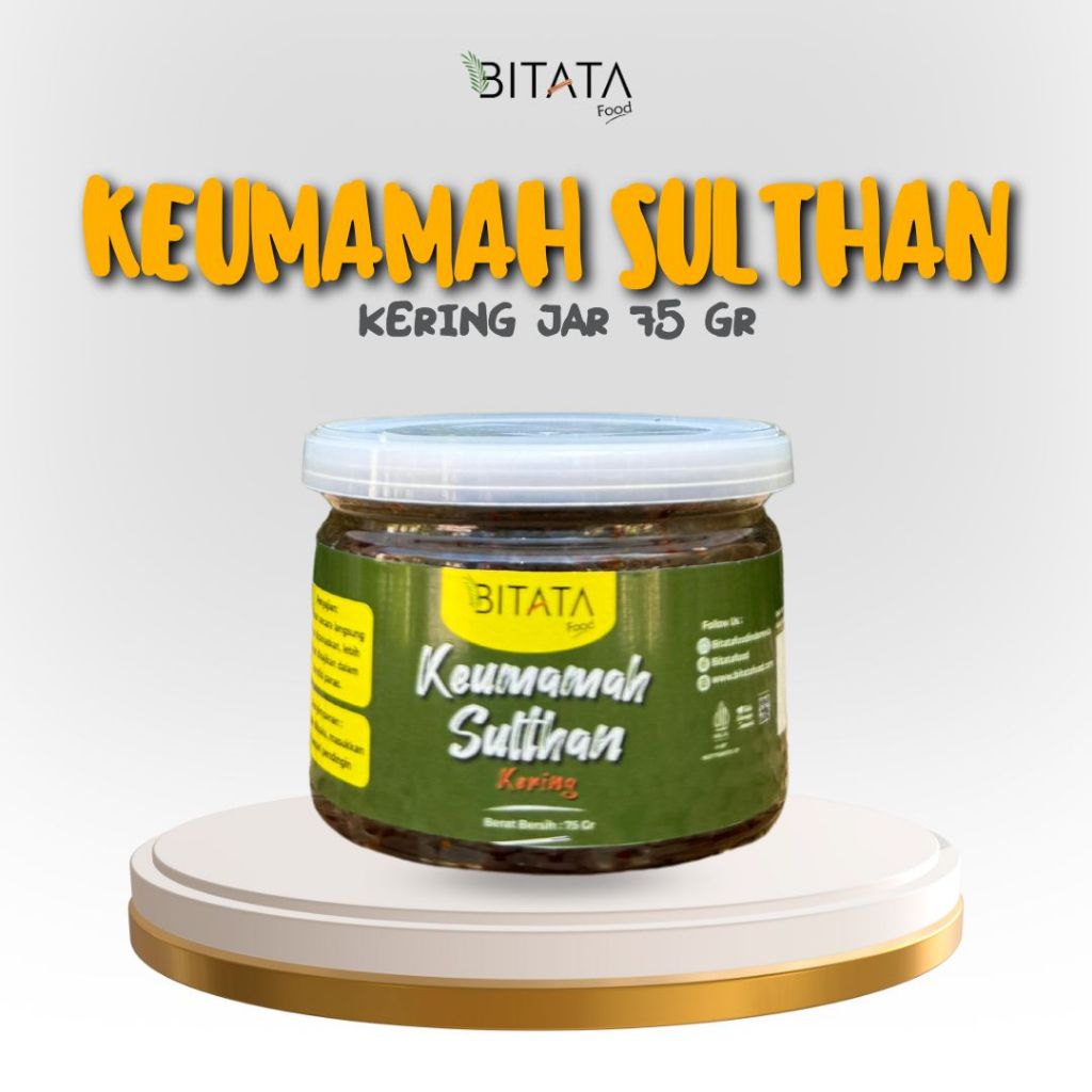 

BITATA Keumamah Sulthan Kering Jar 100 gr