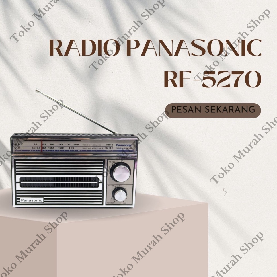 KODE V18L Radio FMAM Panasonic RF527 Original