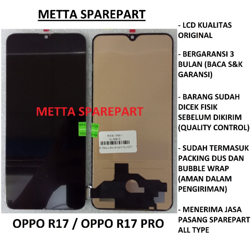 Original OEM LCD Touchscreen Oppo R17 / Oppo R17 Pro