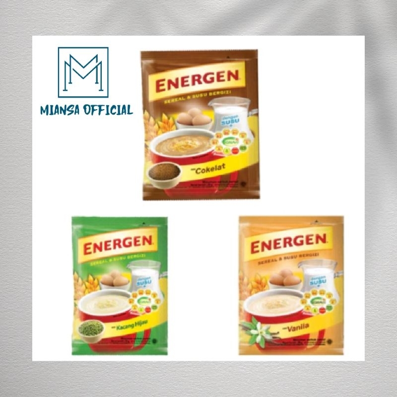 

Energen Sereal 1 Renceng isi 10 Pcs