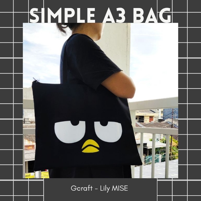 

KODE B78D tas A3 simple a3 bag tas buku gambar A3 folder bag tas les tas folder