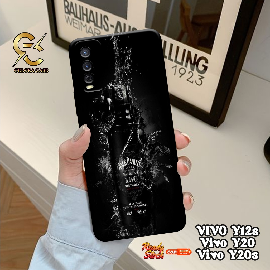 Case Vivo Y12S / Y20 / Y20S - geloracase - Casing Vivo Y12S Vivo Y20 Vivo Y20S - Motif case Minuman 