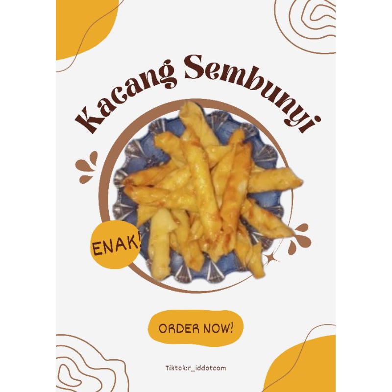 

Kacang Sembunyi Cemilan enak dan gurih cocok buat santai!!