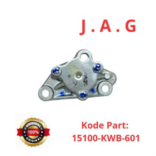 Pompa Oli (Oil Pump Assy)  15100-KWB-601 – New Blade