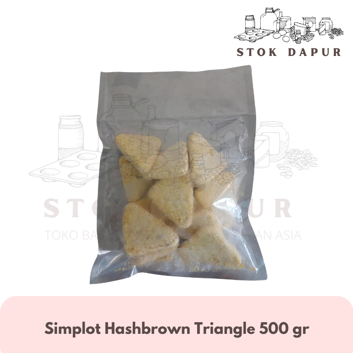 

SIMPLOT TRIANGLE HASHBROWN 500 gr