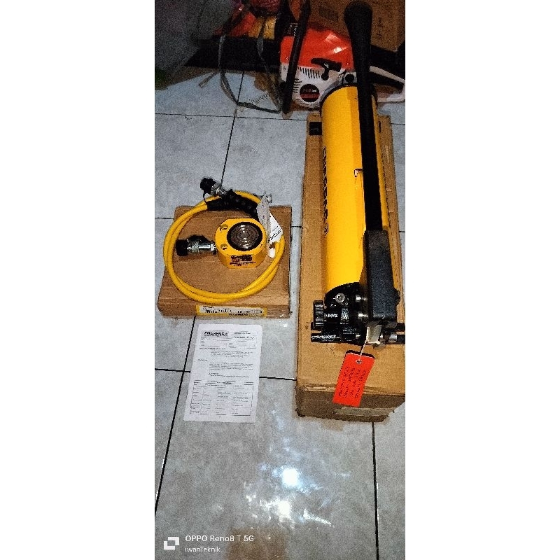 pompa enerpac p80 satu set jek 30 ton new