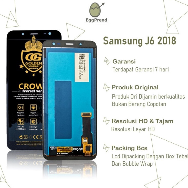 LCD TOUCHSCREEN SAMSUNG GALAXY J6 218  J6 ORIGINAL FULLSET COMPLETE  LCD SAMSUNG J6  LCD SAMSUNG J6 