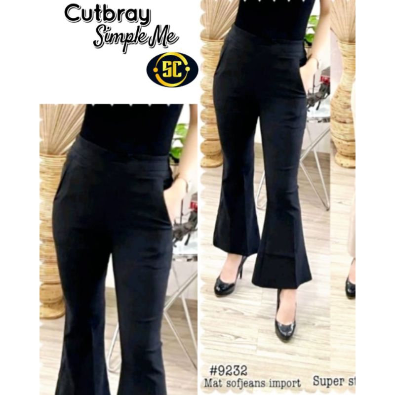 CELANA CUTBRAY SOFT JEANS STRICH SIMPLE ME MODEL TERBARU TERLARIS BEST SELLER SUPER TEBAL/CELANA WAN