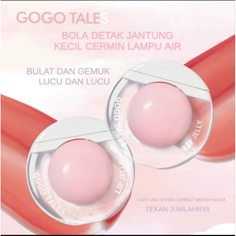 GOGO TALES | Lip Jelly - Waterry Lip Gloss - Juicy Lipstick Ombre