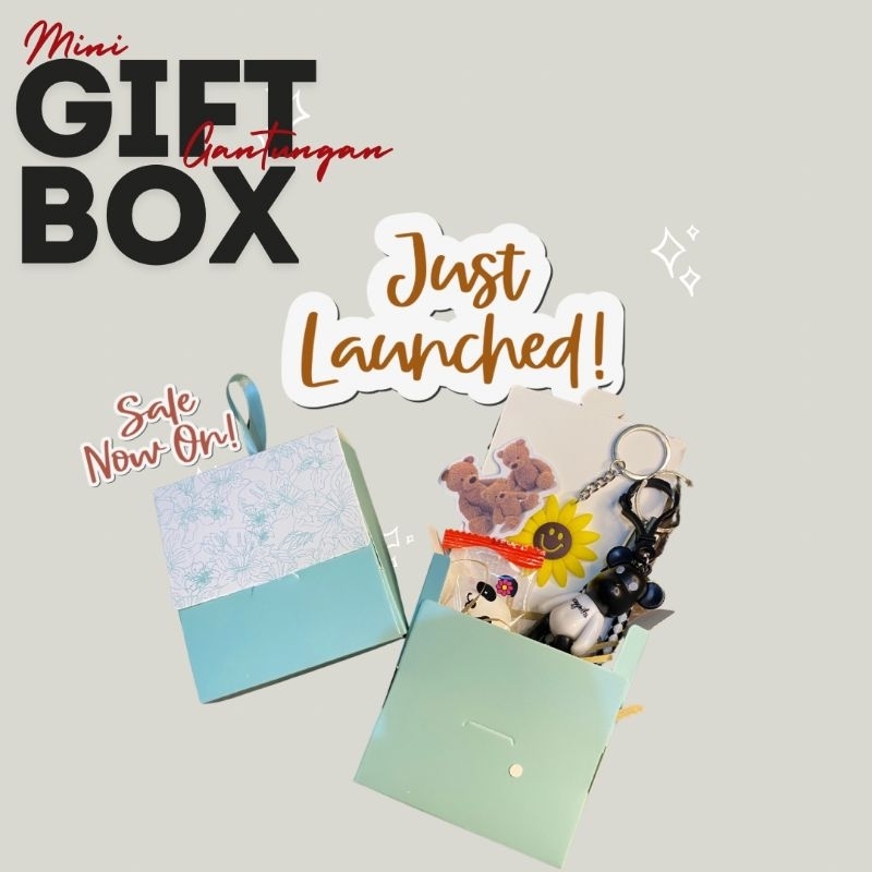 

READY STOCK | MINI GIFT BOX MURAH | HADIAH ULANG TAHUN | FREEBIES | HADIAH LUCU