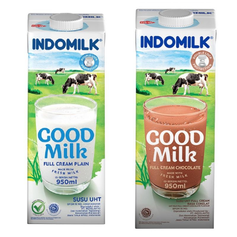 

INDOMILK SUSU UHT 950 ML