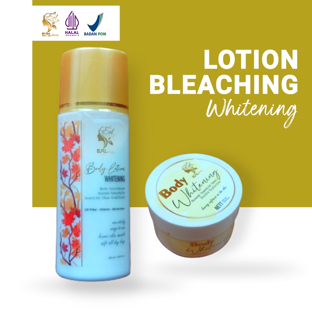 BODY WHITENING BLEACING ERL BEAUTY  LOTION ERL BEAUTY KODE J9D5