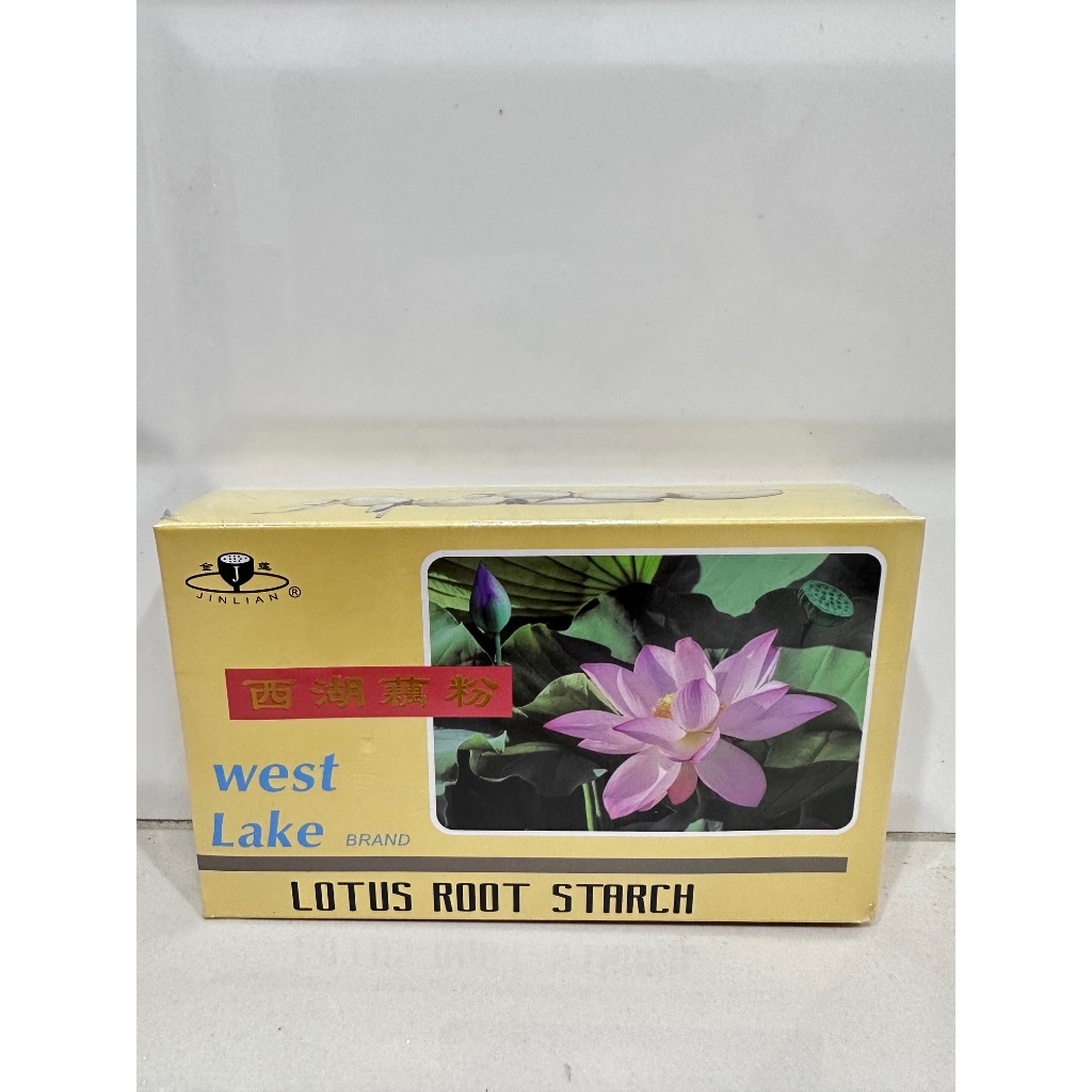 West Lake Brand Lotus Root Starch / Bubuk Akar Teratai / Tepung Pati Akar Teratai / Bubur Teratai250