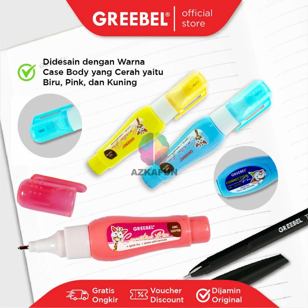 

GREEBEL CORRECTION PEN GBC 120706 - tipex Tipe-X Greebel