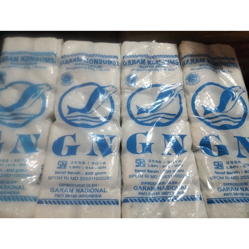 

garam Alus bata GN garam konsumsi beryodium berat bersih 800 gr