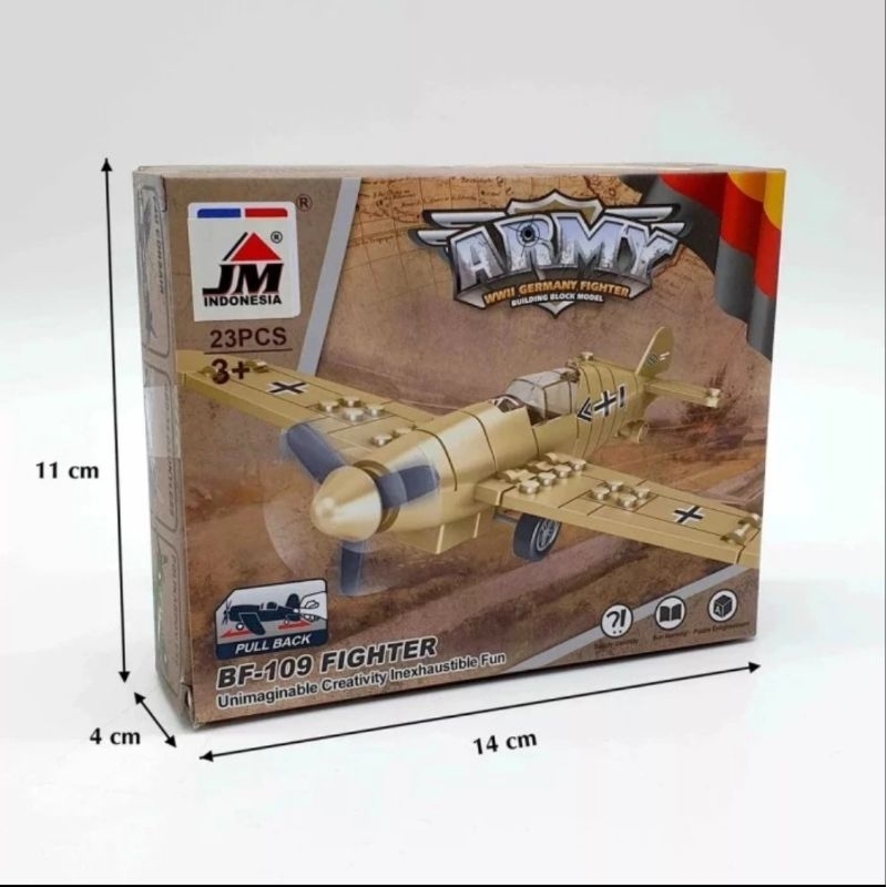 pesawat tempur ww2 BF-109 FIGHTER