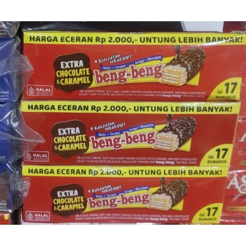 

Beng Beng Wafer 1 Box isi 17 Pcs