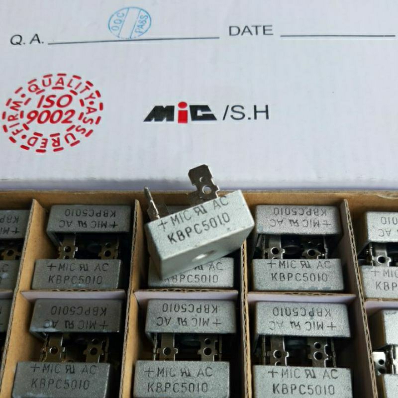 DIODA BRIDGE 5010 KOTAK MIC 50A KBPC5010