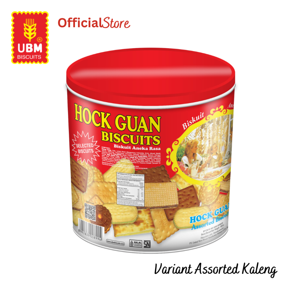 

UBM Biscuit HOCK GUAN SELECTED Assorted 650gr