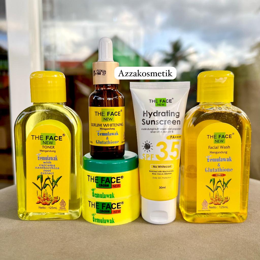 [6 IN 1] The Face Temulawak + Hydrating Sunscreen Spf 35pa+++ Bpom