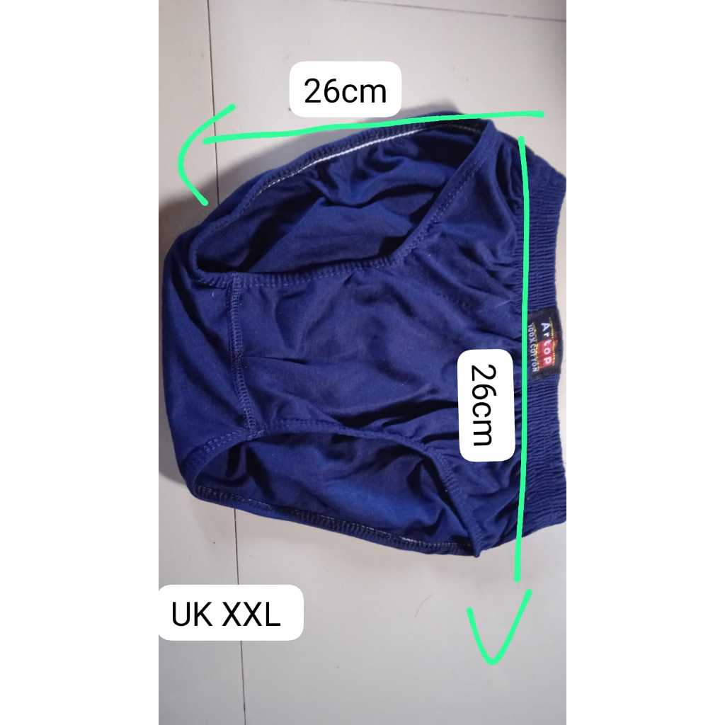 cd pria katun artop underwear cowok