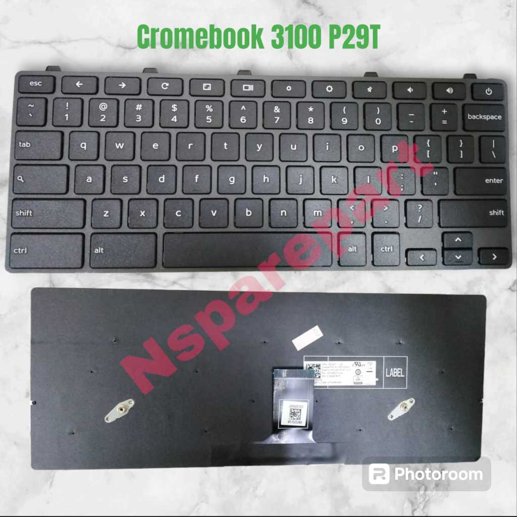 Keyboard del Dell Chromebook 11 3100 5190 P29T