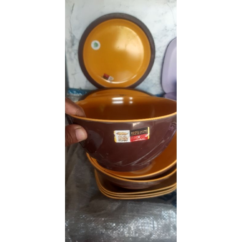 piring melamin golden dragon