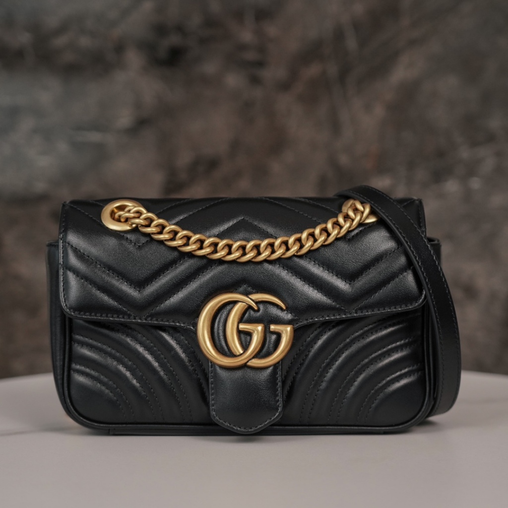 Tas Gucci GG Marmont Mini Shoulder Bag 22cm