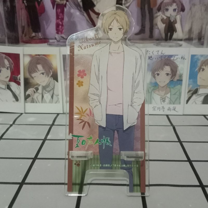 natsume yuujincho official merchandise acrylic handphone stand nyanko sensei natsume takashi natsume