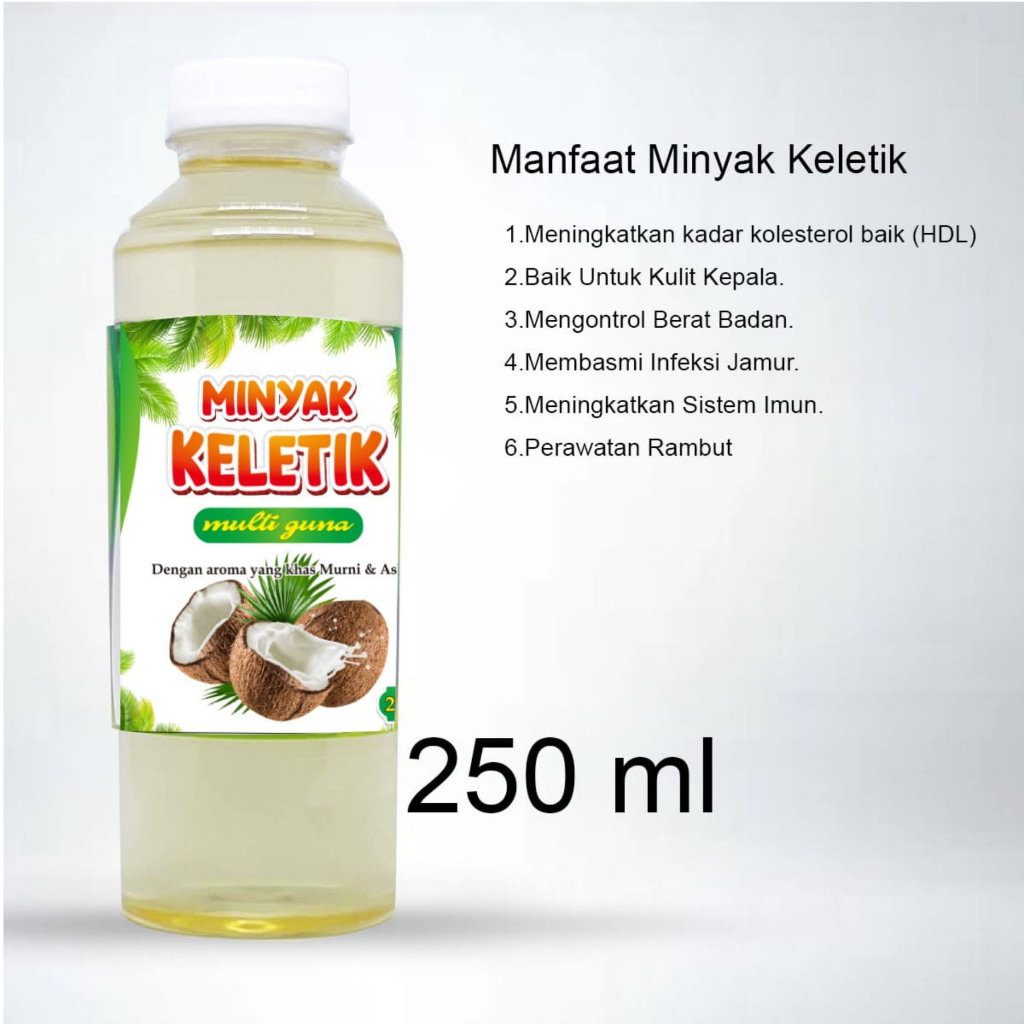 

Minyak Keletik Coconut Oil | Minyak Kelapa Asli Natural Handmade | Minyak Keletik