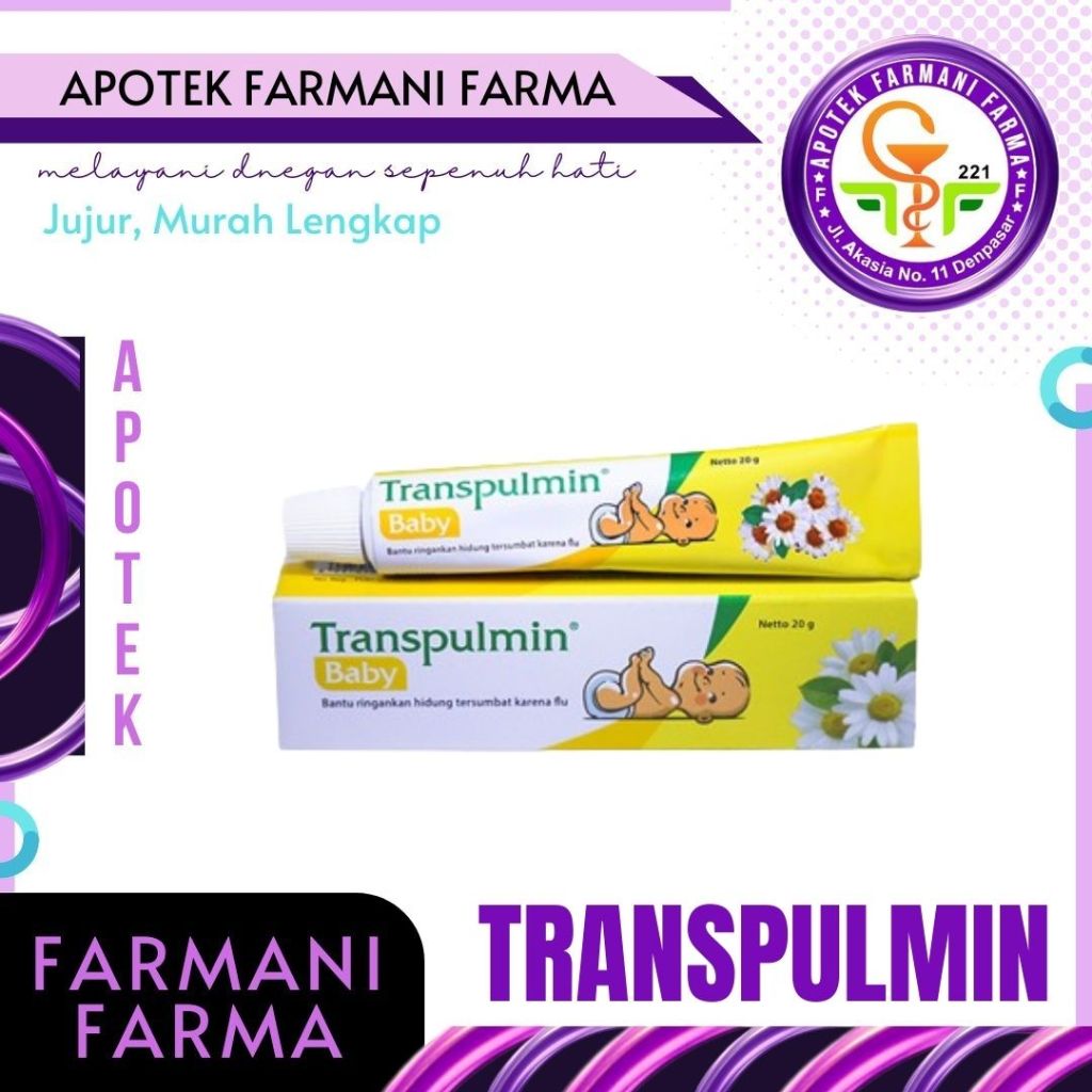 Transpulmin Baby Balsam / Balsam  Bayi / Balsem Bayi / Balsem Transpulmin
